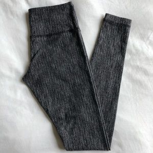 lululemon Wunder Under Tight in coco pique